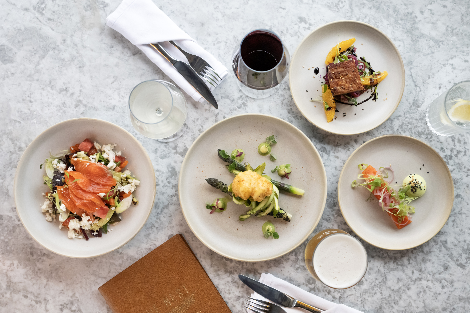 Four new dishes on the menu at The Nest